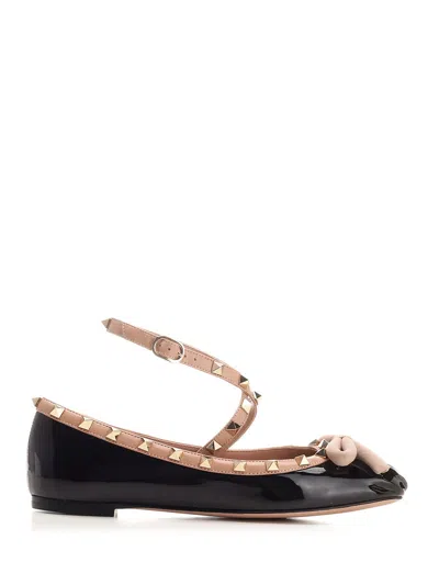 VALENTINO GARAVANI ROCKSTUD BALLET FLAT