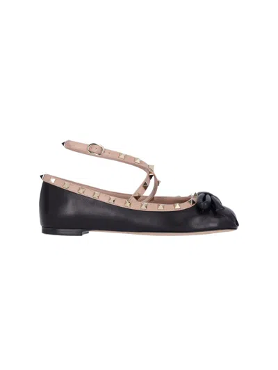 VALENTINO GARAVANI "ROCKSTUD" BALLET FLATS