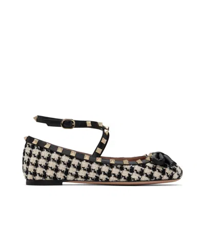 VALENTINO GARAVANI ROCKSTUD BALLET SHOES