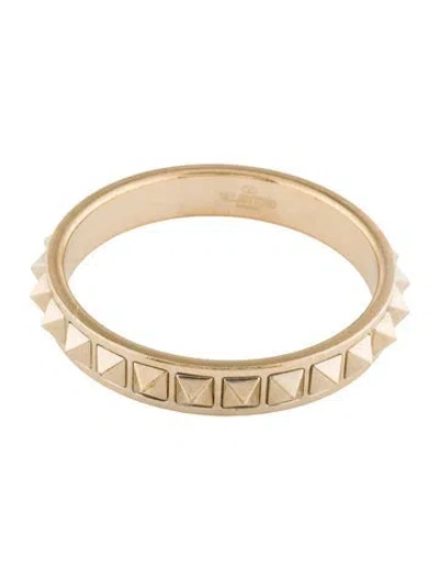 Pre-owned Valentino Garavani Rockstud Bangle Bracelet, 8.5" In Multi