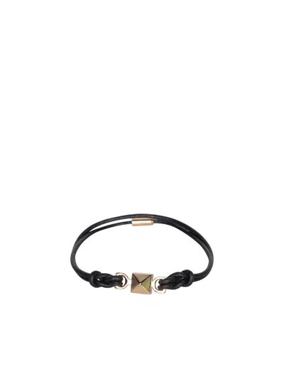 Valentino Garavani Valentino Rockstud Black Bracelet