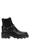 Valentino Rockstud Grainy Leather Boot