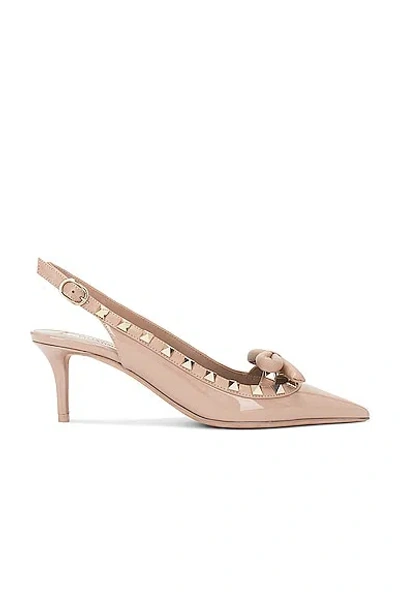 Valentino Garavani Rockstud Slingback Pumps In Multicolor