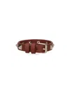 Valentino Adjustable Studded Bracelet Jewelry In Brown
