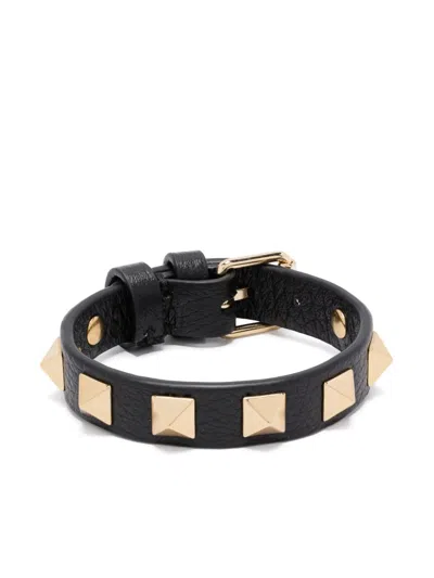 Valentino Garavani Rockstud Bracelet In Gold