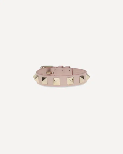 Valentino Garavani Rockstud Bracelet In Pink