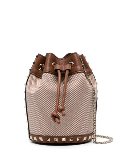 VALENTINO GARAVANI ROCKSTUD BUCKET BAG