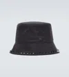Valentino Rockstud Bucket Hat In Black