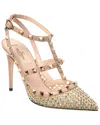 Valentino Rockstud Strass Caged Pumps
