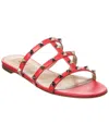 Valentino Rockstud Flat Sole Open Toe Sandals