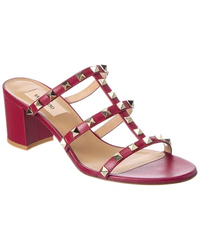 Valentino Garavani Valentino Rockstud Caged 60 Leather Sandal