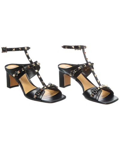 Valentino Garavani Valentino Rockstud Caged 60 Leather Sandal (authentic Pre-loved)