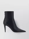 Valentino Garavani Woman Ankle Boots Black Size 8 Leather
