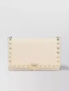 VALENTINO GARAVANI ROCKSTUD CALFSKIN CLUTCH BAG