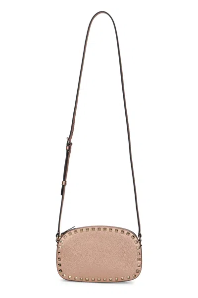 Valentino Garavani Valentino Rockstud Camera Case In Neutral