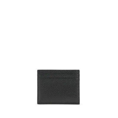 Valentino Garavani Rockstud Card Holder In Brown