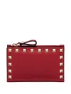 Valentino Rockstud Leather Wallet