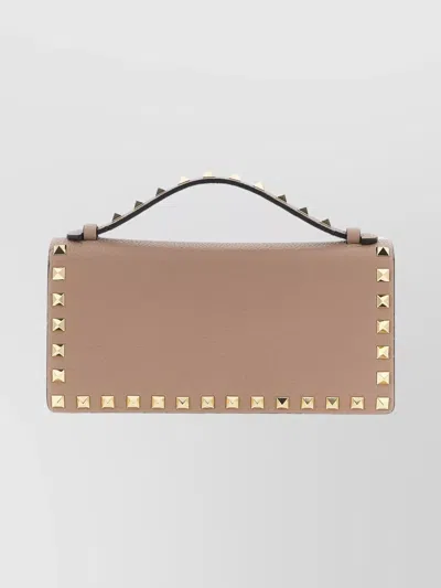 Valentino Garavani Rockstud Chain Strap Satchel With Top Handle
