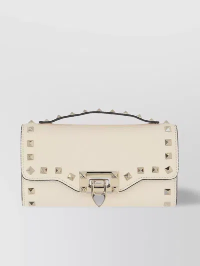 Valentino Garavani Rockstud Chain Strap Wallet