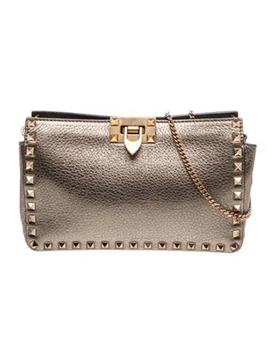Pre-owned Valentino Garavani Rockstud Clutch