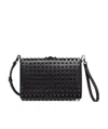 Valentino Rockstud Clutch Bag In Black