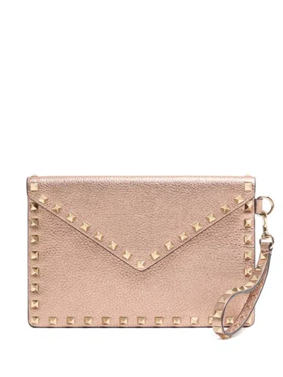 VALENTINO GARAVANI ROCKSTUD CLUTCH BAG