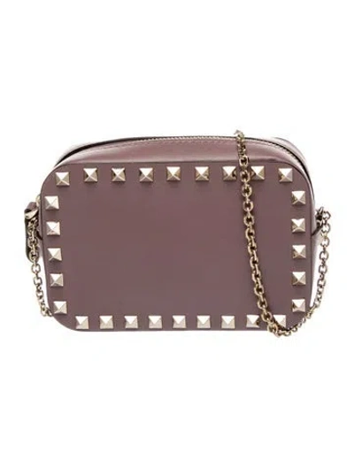 Pre-owned Valentino Garavani Rockstud Clutch In Multi