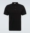 Valentino Black Toile Iconographe Polo In Black