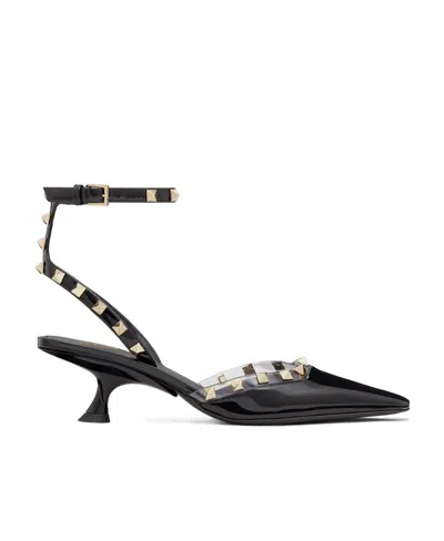 VALENTINO GARAVANI VALENTINO GARAVANI ROCKSTUD COUTURE POINTED TOE PUMPS