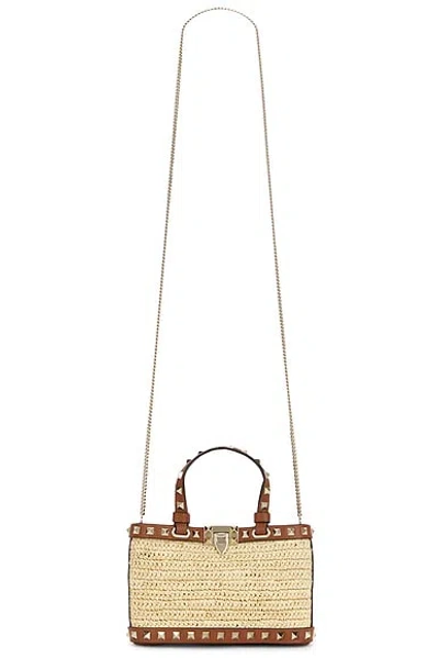 Valentino Garavani Rockstud Crochet Mini Bag