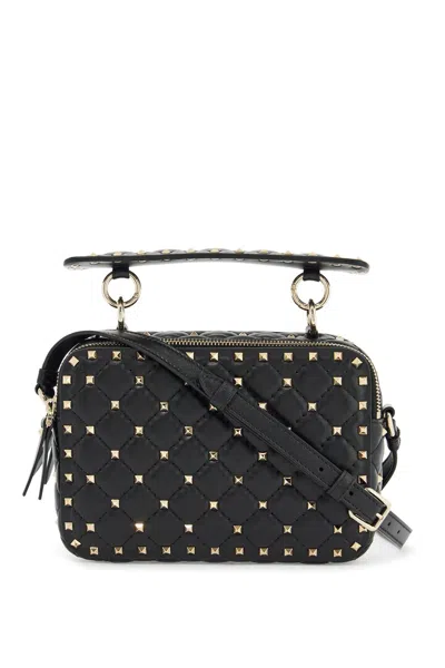 Valentino Garavani Valentino Rockstud Cross Body Bag In Nero