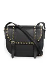 Valentino Rockstud Cross Body Bag In Black