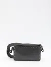 Valentino Rockstud Crossbody Bag In Black