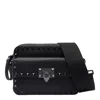 Valentino Rockstud-embellished Messenger Bag In Black