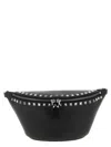 Valentino Pebbled Stud Leather Belt Bag