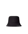 Valentino Rockstud-detail Bucket Hat In Black
