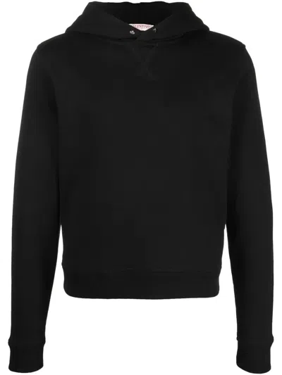 Valentino Hoodie Mit Rockstud-detail In Black