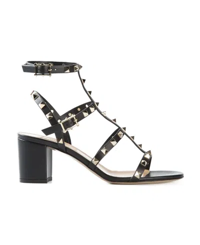 VALENTINO GARAVANI VALENTINO GARAVANI ROCKSTUD OPEN TOE SANDALS