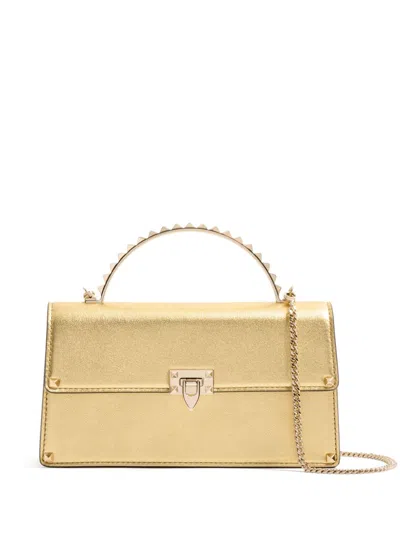 Valentino Garavani Rockstud-detailing Mini Bag In Gold