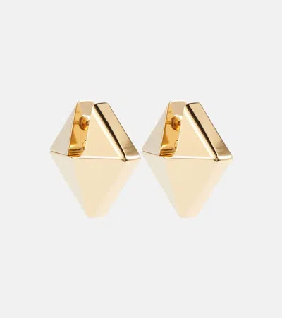 Valentino Garavani Rockstud Earrings In Gold