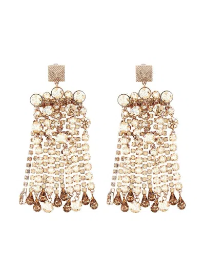 Valentino Garavani Rockstud Earrings In Gold