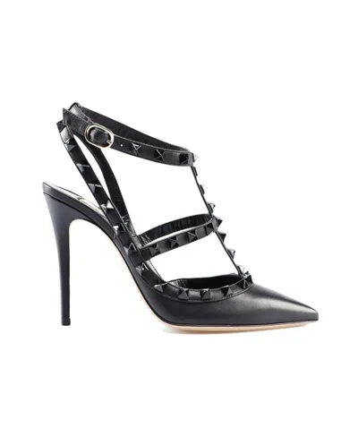 VALENTINO GARAVANI VALENTINO GARAVANI ROCKSTUD ANKLE STRAP PUMPS