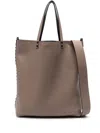 Valentino Rockstud-embellished Reversible Tote Bag In Neutrals