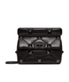 Valentino Rockstud-embellishment Diamond-quilt Tote Bag In Black
