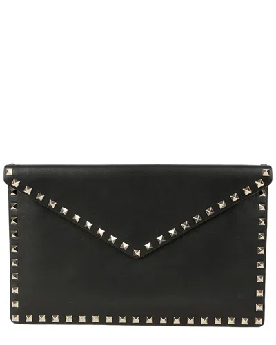 VALENTINO GARAVANI VALENTINO ROCKSTUD ENVELOPE CLUTCH (AUTHENTIC PRE-LOVED)
