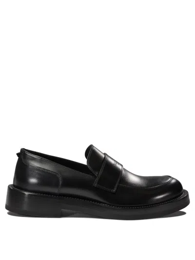 Valentino Garavani Black Rockstud Essential Loafers