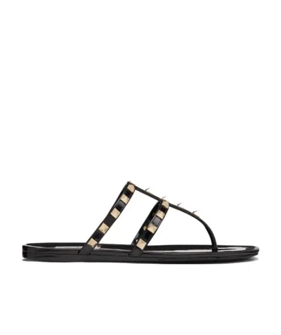 VALENTINO GARAVANI VALENTINO GARAVANI ROCKSTUD FLAT SANDALS