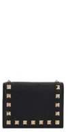 Valentino Flap French Wallet | Rockstud | Vitello
