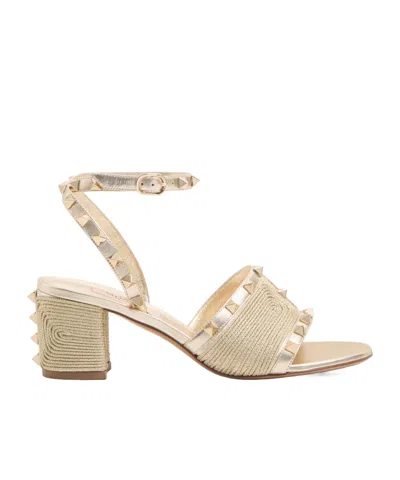 VALENTINO GARAVANI VALENTINO GARAVANI ROCKSTUD HEELED SANDALS