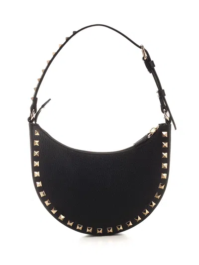 VALENTINO GARAVANI ROCKSTUD HOBO BAG